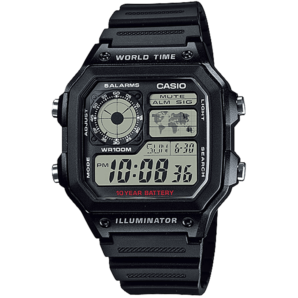 Casio AE-1200WH Royale (AE-1200WH-1A) de frente